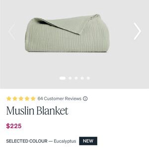 **BRAND NEW** Muslin Blanket